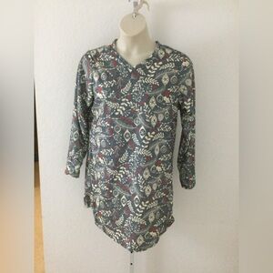 Comfort by Real Underwear Holiday ahoy night shirt Woman’s size medium